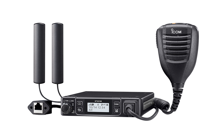 Icom IP501M | LTE 4G Full-Duplex Mobile Push to Talk Radio