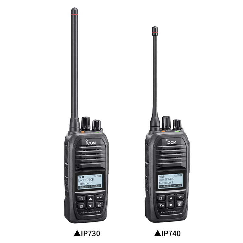Icom IP730D & IP740D | Hybrid LTE & UHF/VHF Two-Way Radios - Image 2